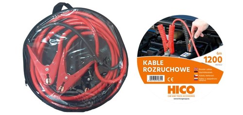 Startkabel 1200 6 m - 6,